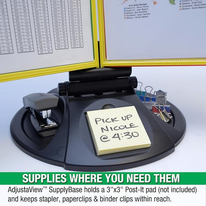 Ultimate Office AdjustaView 10-Pocket Desk Reference Organizer - Image 5