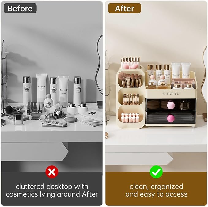 UFORU Makeup Organizer Countertop - Image 7