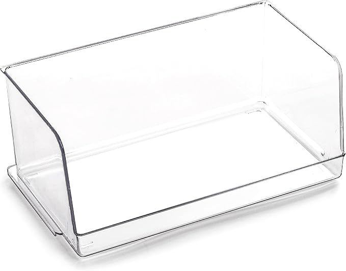 BINO | Stackable Plastic Storage Bins, Large by BINO