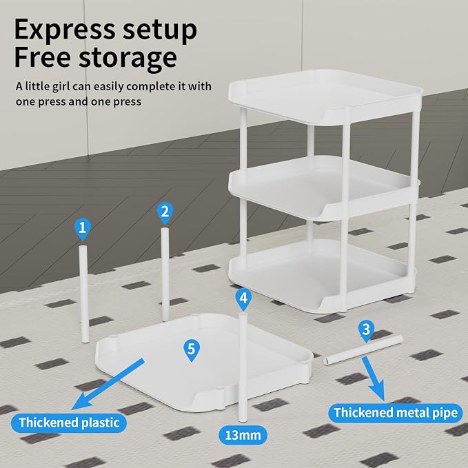 Narrow Shoe Storage Rack, Compact Single Shoerack Stand - Image 6