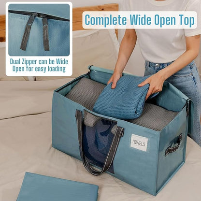 VENO 8 Pack Moving Bags, Comforter and Blanket Storage Bags - Image 4