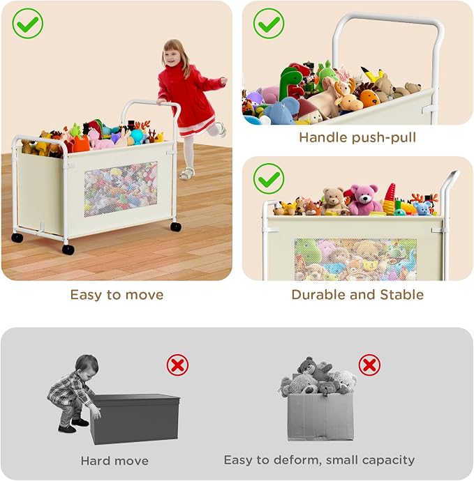 KEEGH Extra Large Toy Box for Kids - Image 5