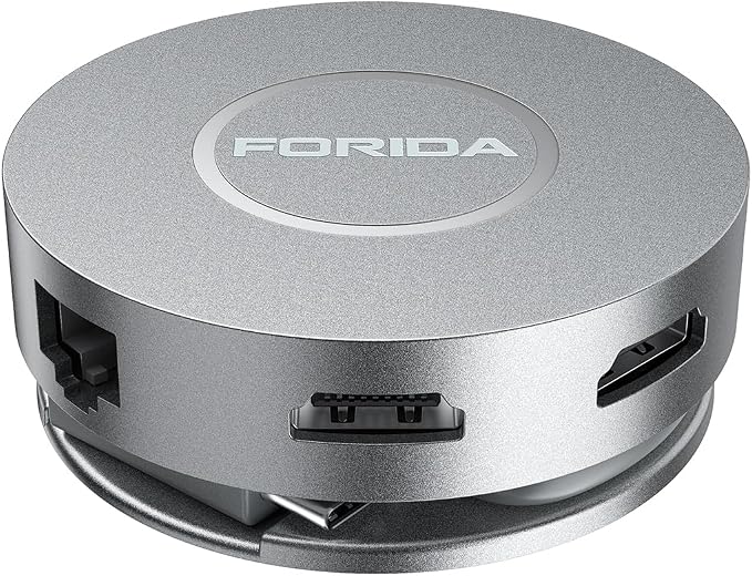 Micro USB C Docking Station Dual HDMI Monitor FORIDA USB C to USB Hub by FORIDA-Besttecforusbhubdockingstation