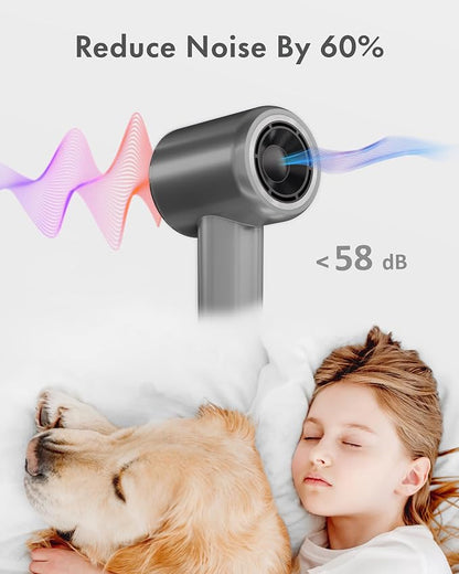 Rudd Hair Dryer with Diffuser, High Speed Hair Dryer with Display, 110000 RPM - Image 7