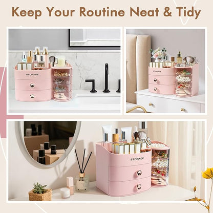 XIAPIA Makeup Organizer Countertop, Make Up Organizer - Image 5