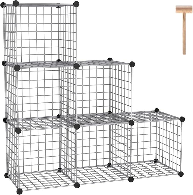 C&AHOME Wire Cube Storage, 6 by CAHOME