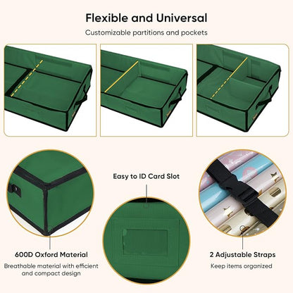 BALEINE Wrapping Paper Storage Organizer, Holiday Accessories - Image 4
