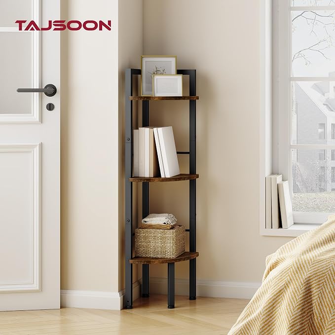 Tajsoon Corner Shelf Stand 3 Tier 39.5" - Image 6