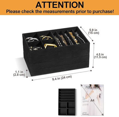 ProCase Stackable Jewelry Organizer Trays - Image 2