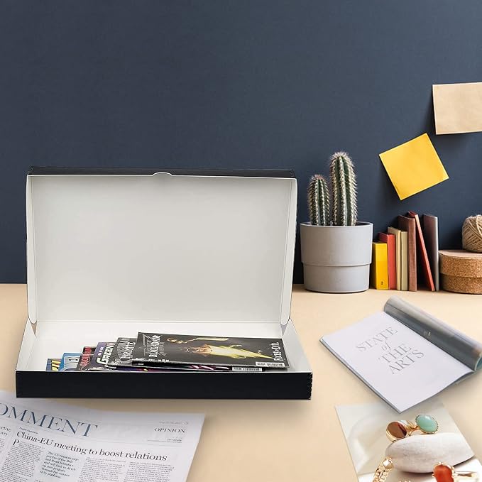 Lineco Clamshell Archival Storage Box, 11.5x17.5x1.75 In, Organize and Store - Image 4