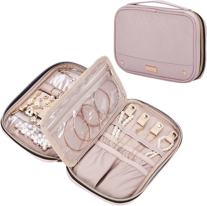 NISHEL Travel Jewelry Case, Holiday Organizer by NISHEL