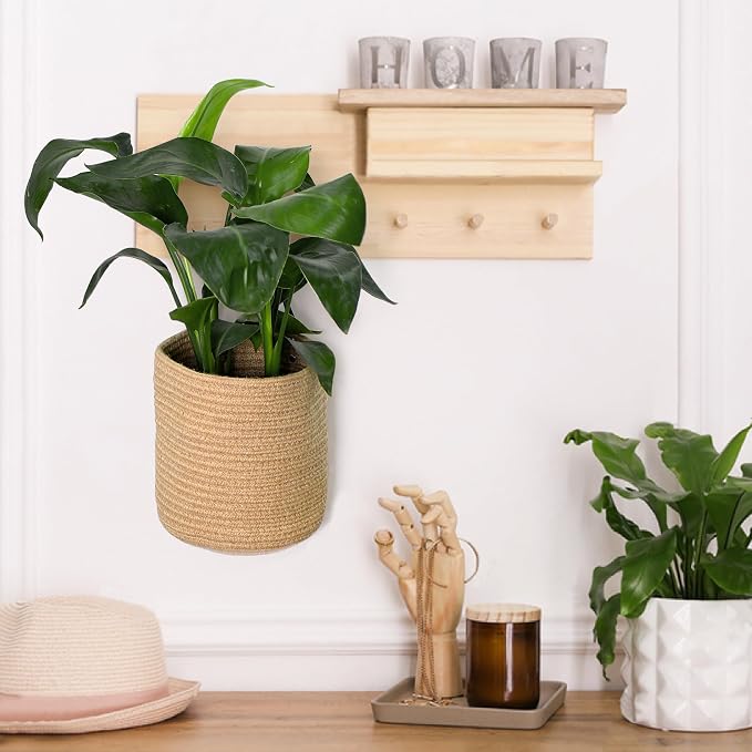 2 Pack Hanging Basket, Small Wall Baskets - Image 4