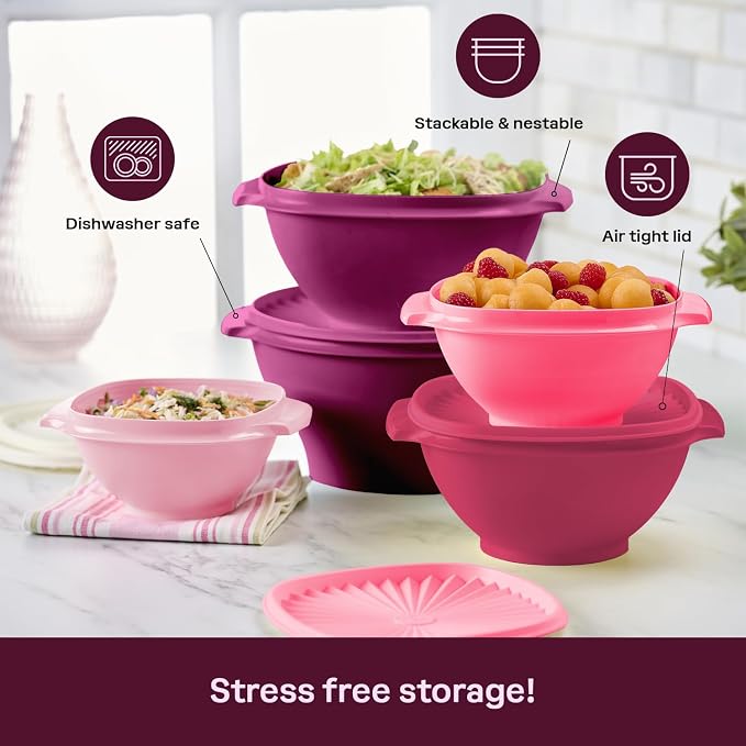 Tupperware Heritage Collection, New 10 Piece Food Storage Container Set in - Image 4