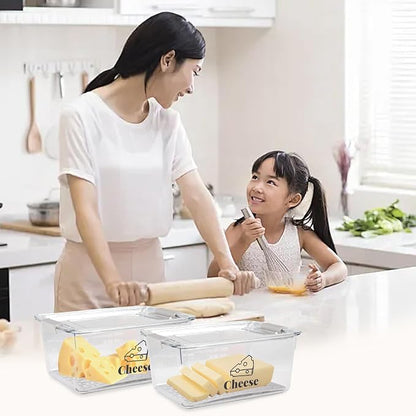 3 Pack Cheese Container Airtight - Image 4