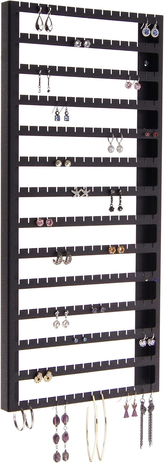 Angelynn's Wall Mounted Earring Holder Organizer Display by Angelynns