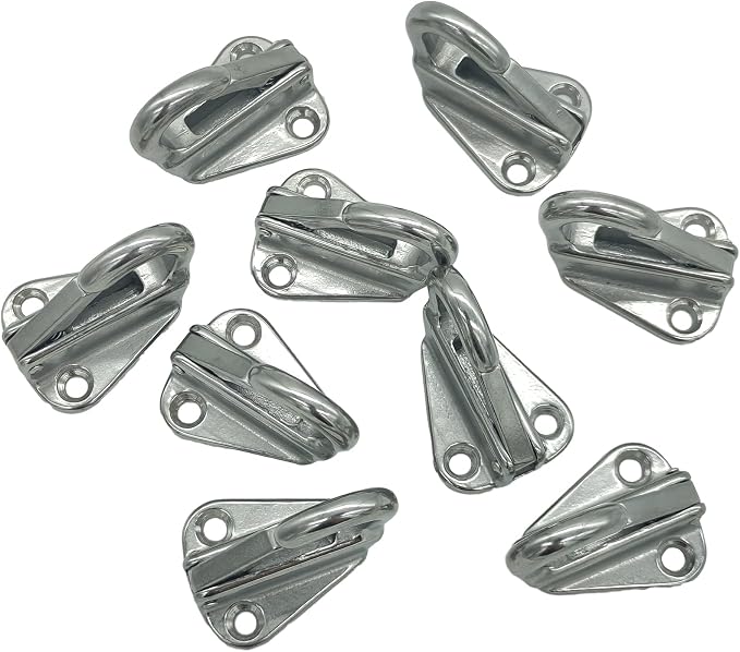 soujkooy 4 Pcs Fender Hanger Strong 316 Stainless Steel Safety Heavy Hook - Image 7