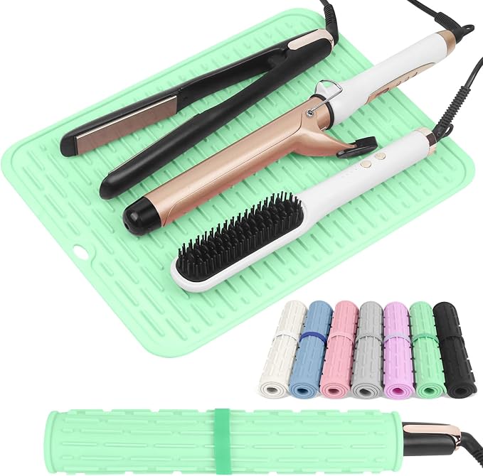 AMIJEAL Oversize Silicone Heat Resistant Mat by AMIJEAL