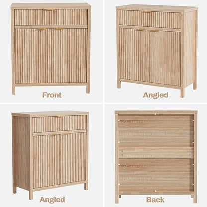 Wooden Sideboard Buffet Cabinet - Image 6