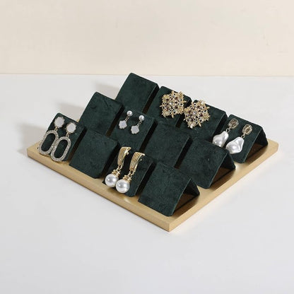 GemeShou Golden coated earring display stand by GemeShou