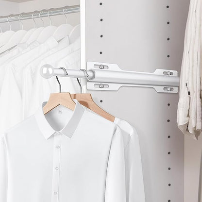 FIRJOY 12" Valet Rod for Closet Pull Out by FIRJOY
