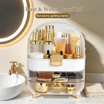 Makeup Organizer with Drawers-Cosmetic Display Case - Image 4