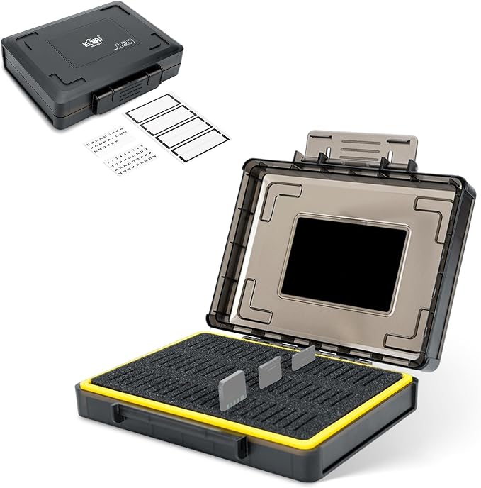 Kiwifotos 60 Slots SD Memory Card Case Holder by KIWIFOTOS