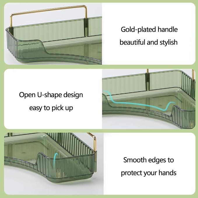 3-Tier Corner Bathroom Counter Organizer – Classic Storage Shelf - Image 3