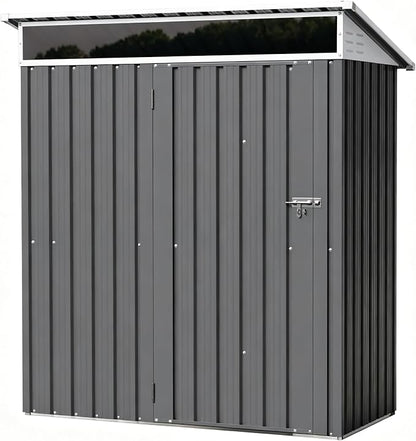 Shintenchi 5x3 FT Outdoor Storage Shed - Image 7