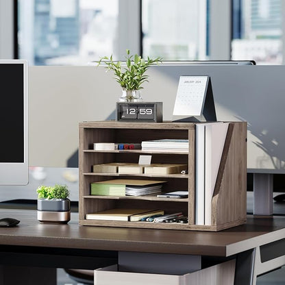 Wooden Mail Organizer, Desk Organizer - Image 7