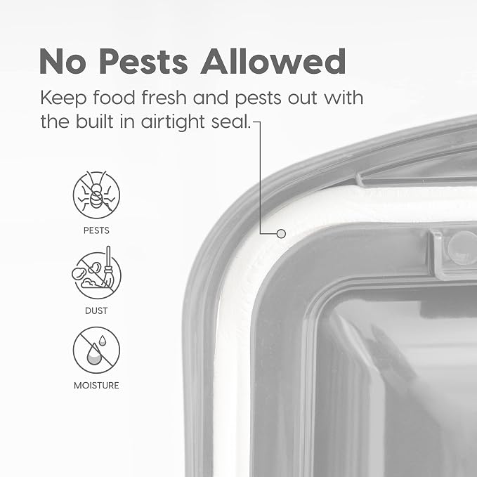 IRIS USA Airtight Dog Food Storage Container, WeatherPro, - Image 7