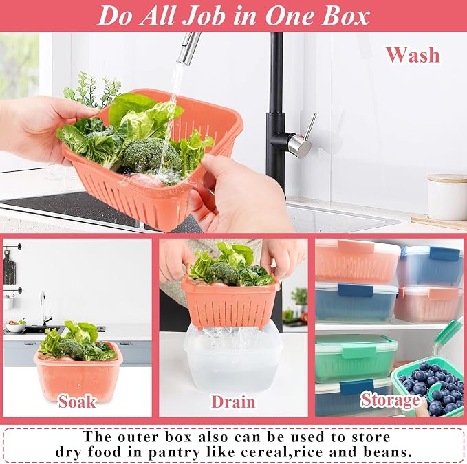 50oz Berry Keeper Fruit Storage Container - Image 6