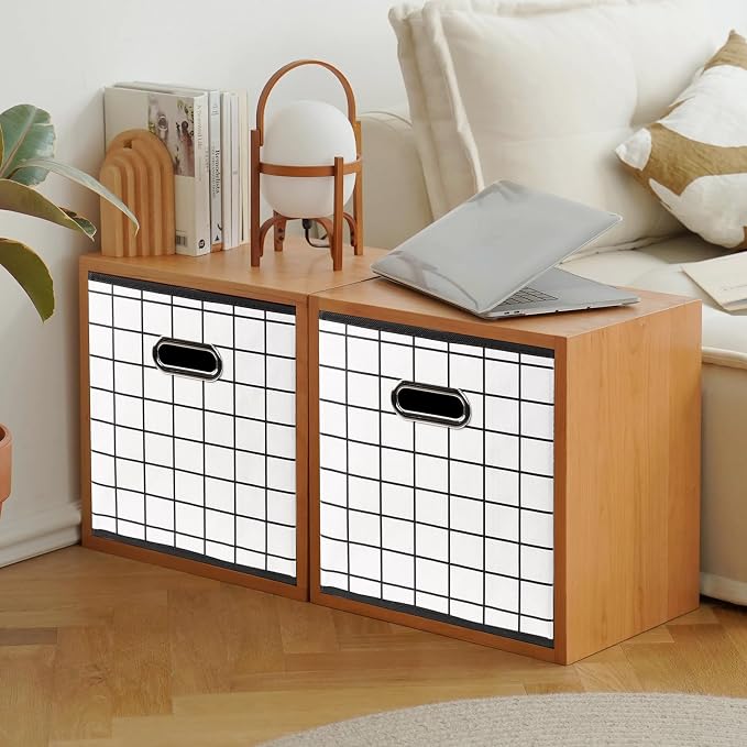 Fabric Cloth Storage Bins, Fabric Cube Organizer - Image 5
