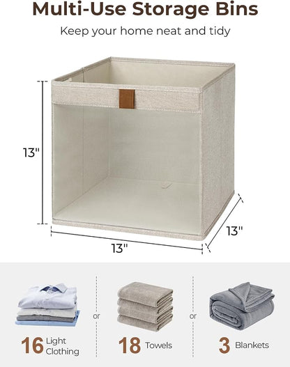 StorageWorks 13x13 Storage Cubes, Closet Storage Bins - Image 2