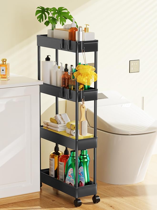 LEHOM 5.1" Slim Storage Cart - Image 6