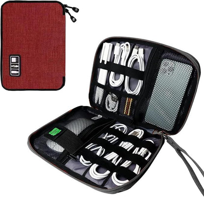 Lcsmaokin Electronics Travel Organizer, Portable Waterproof Electronic Travel by Lcsmaokin