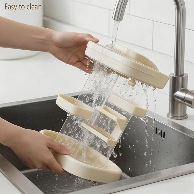 360 Spinning Rotating Makeup Organizer - Image 5