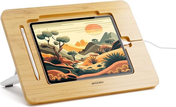 Bamboo Tablet Drawing Stand by AFOOYO