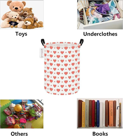 QUEENLALA Large Storage Basket, Laundry Hamper/Bathroom/Home Decor/Collapsible - Image 3