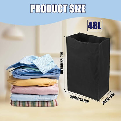 3 Pcs Laundry Sorter Replacement Bags Hamper Cart Removable Replacement Laundry - Image 2