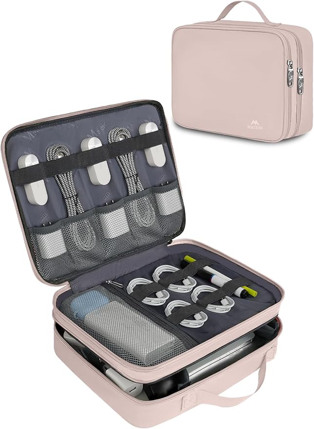 MATEIN Charger Organizer Travel Case by MATEIN