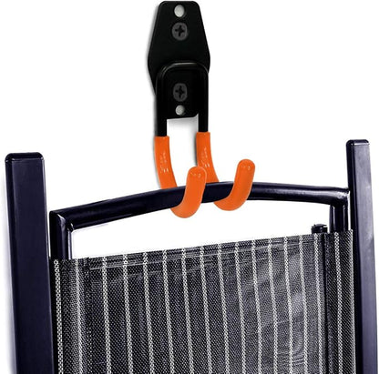 GeeWatom 2 Pack Garage Storage Utility Hooks，Garage Garden Tool Organizer，Steel - Image 8