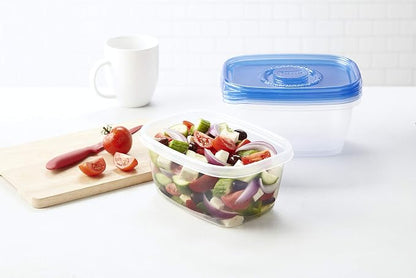 Glad GladWare Deep Dish Food Storage Containers Lids Large Rectangle BPA Free - Image 10