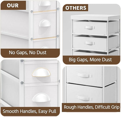 LASZOLA Narrow Cabinet Slim Storage Cart - Image 4