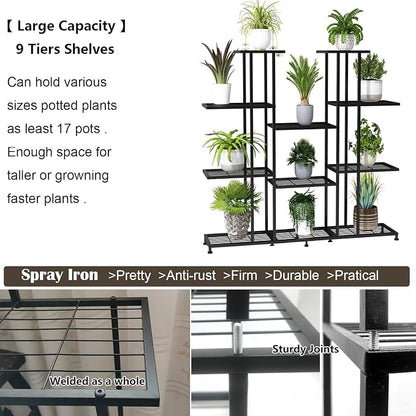 Twhep Heavy Duty Metal Plant Stand, large Multifunctional Plant Stand - Image 4