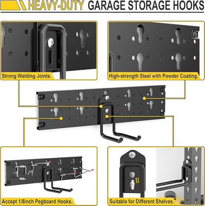 Ultrawall Garage Storage Organization, Versatile Storage Hooks Garden Tool - Image 4