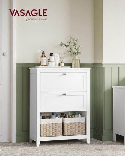 VASAGLE Storage Cabinet, Freestanding Floor Cabinet, 2 Drawers - Image 2