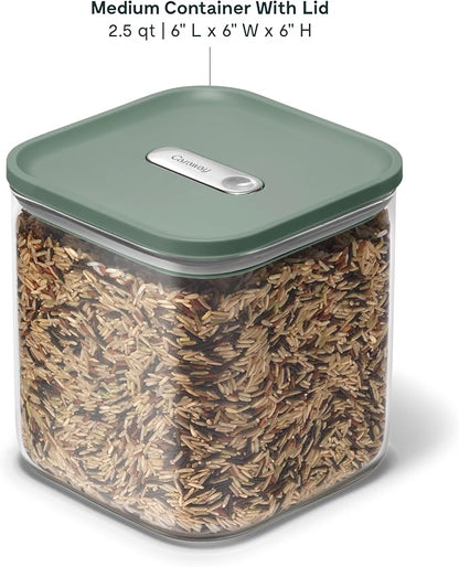 Caraway 2.5qt Glass Airtight Food Storage Container - Image 3