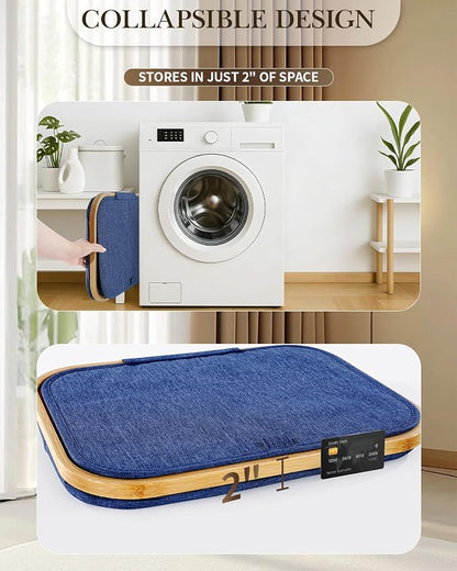 Laundry Hamper with Wheels, 110L Large Clothes Hamper with Removable Inner Bag - Image 5