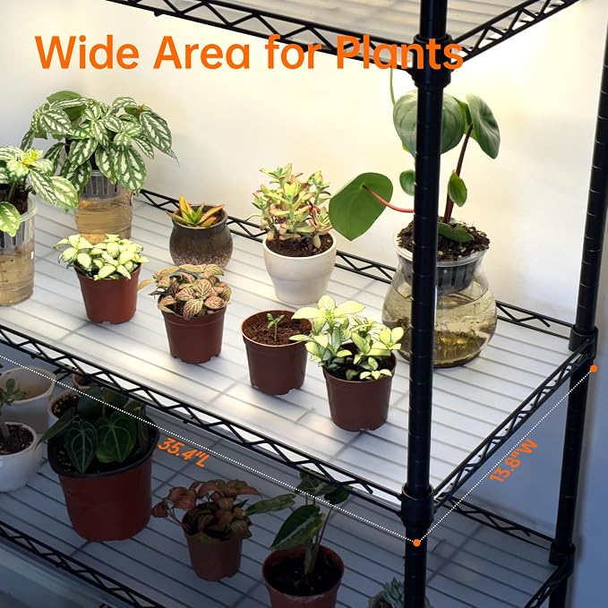 Bstrip Indoor Greenhouse with Grow Light, Mini Green House with 4 Pack T8 Full - Image 5
