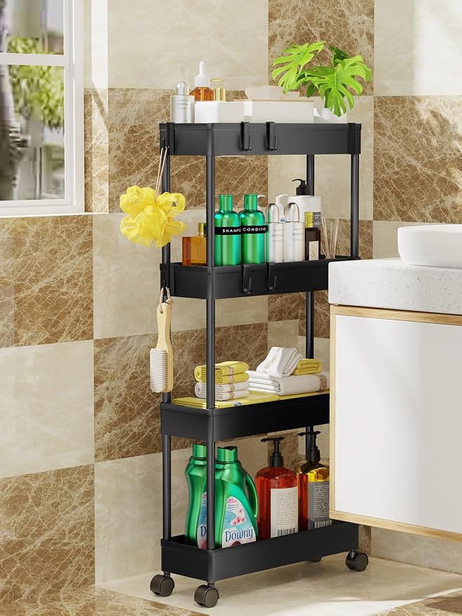 LEHOM 5.1" Slim Storage Cart - Image 9